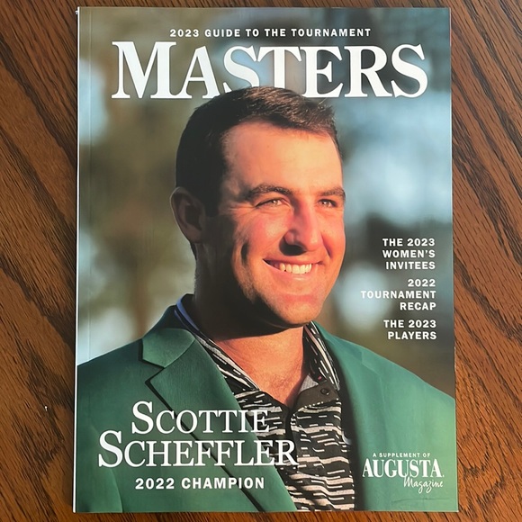 The Masters | Other | Rare 223 Masters Golf Tournament Guide | Poshmark